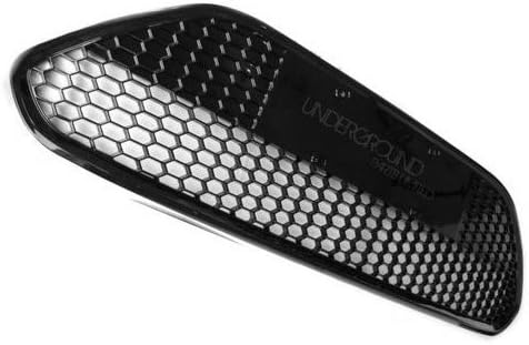 Gloss Black Honeycomb Front Grille & Fog Light Cover Full Kit – Ford Focus