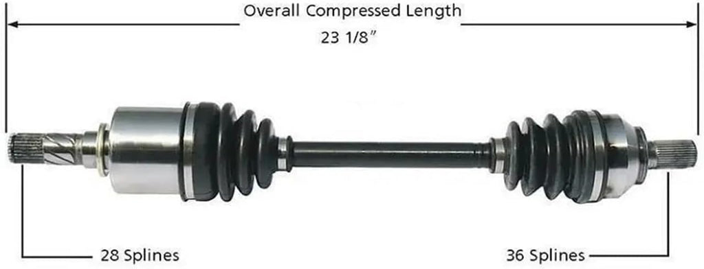 CV Drive Shaft Axle Assembly – Automotive Chassis Spare Part