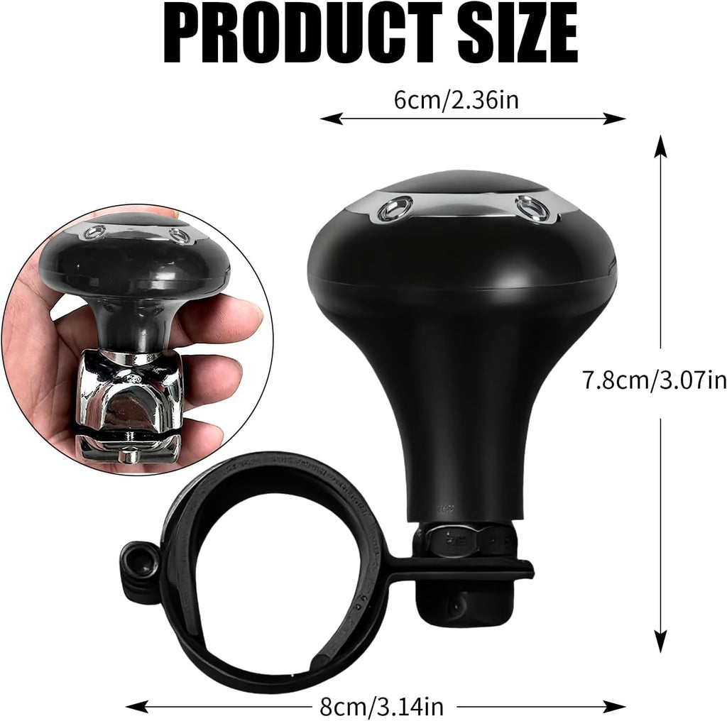 Steering Wheel Knob Car Driving Helper Spinner for Trucks Tractors Boat